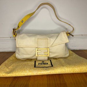100% Authentic Fendi baguette handbag